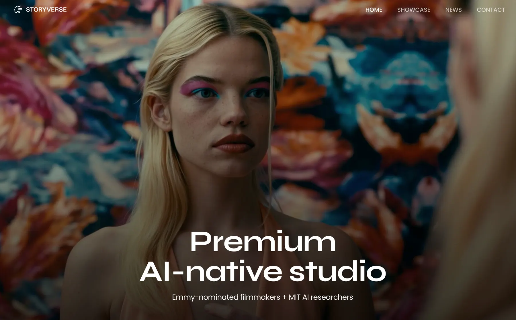 AI-native cinematic work shown on the public Storyverse website
